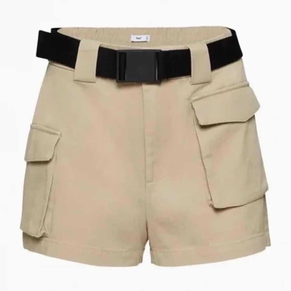 Aritzia TNA Cargo Shorts | High-Waisted Modern Design